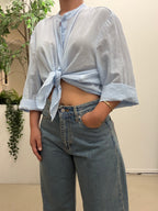 Camicia in mussola di cotone Tensione In 260330