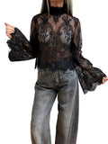 T-SHIRT IN PIZZO MA46 TENSIONE IN