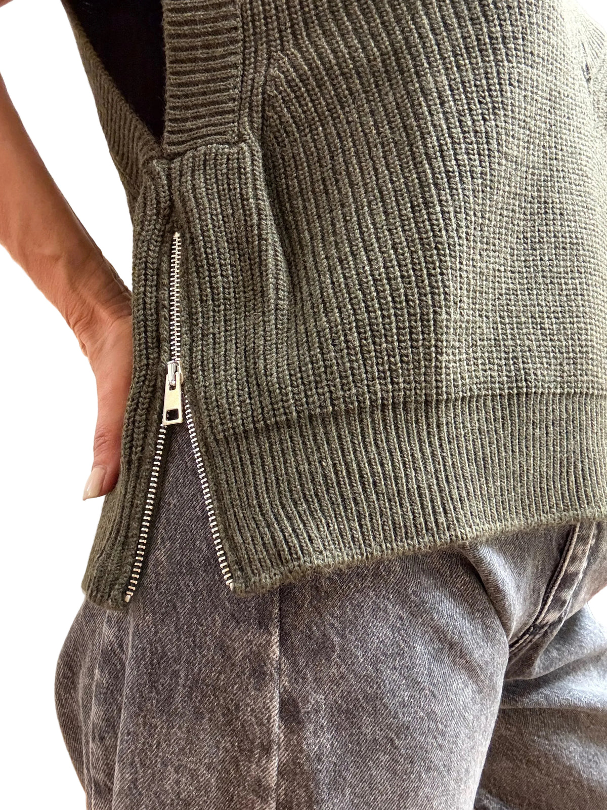 GILET IN MAGLIA 7214 VICOLO