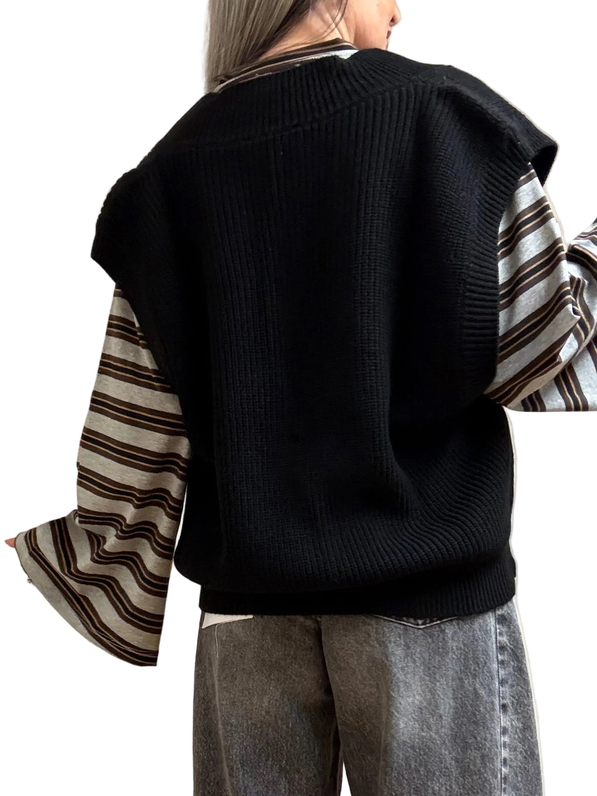 GILET IN MAGLIA 7214 VICOLO