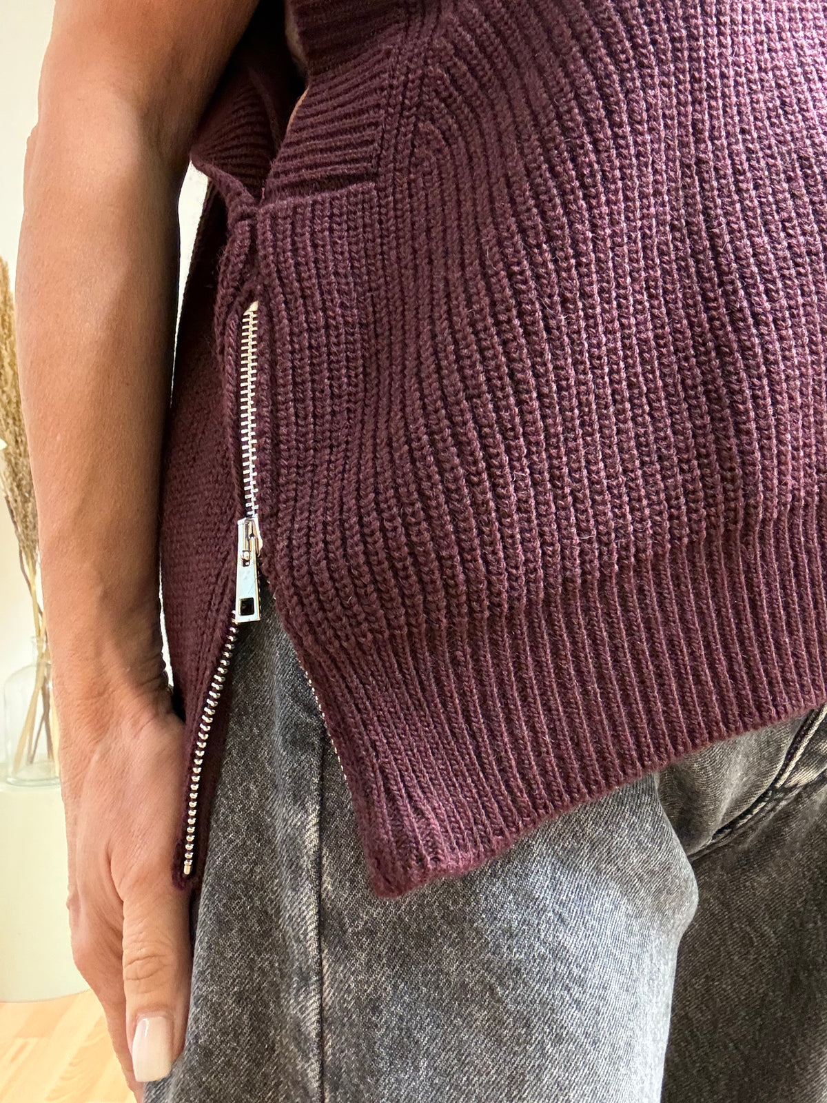 GILET IN MAGLIA 7214 VICOLO