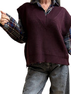 GILET IN MAGLIA 7214 VICOLO
