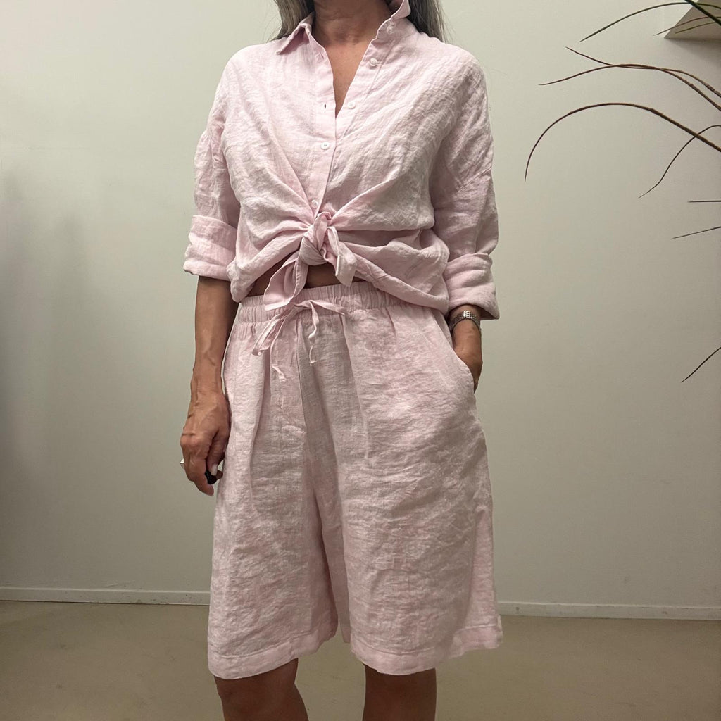 Camicia lino Tensione in