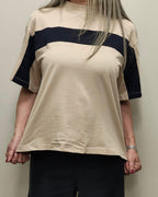 T-shirt bicolore Tensione in