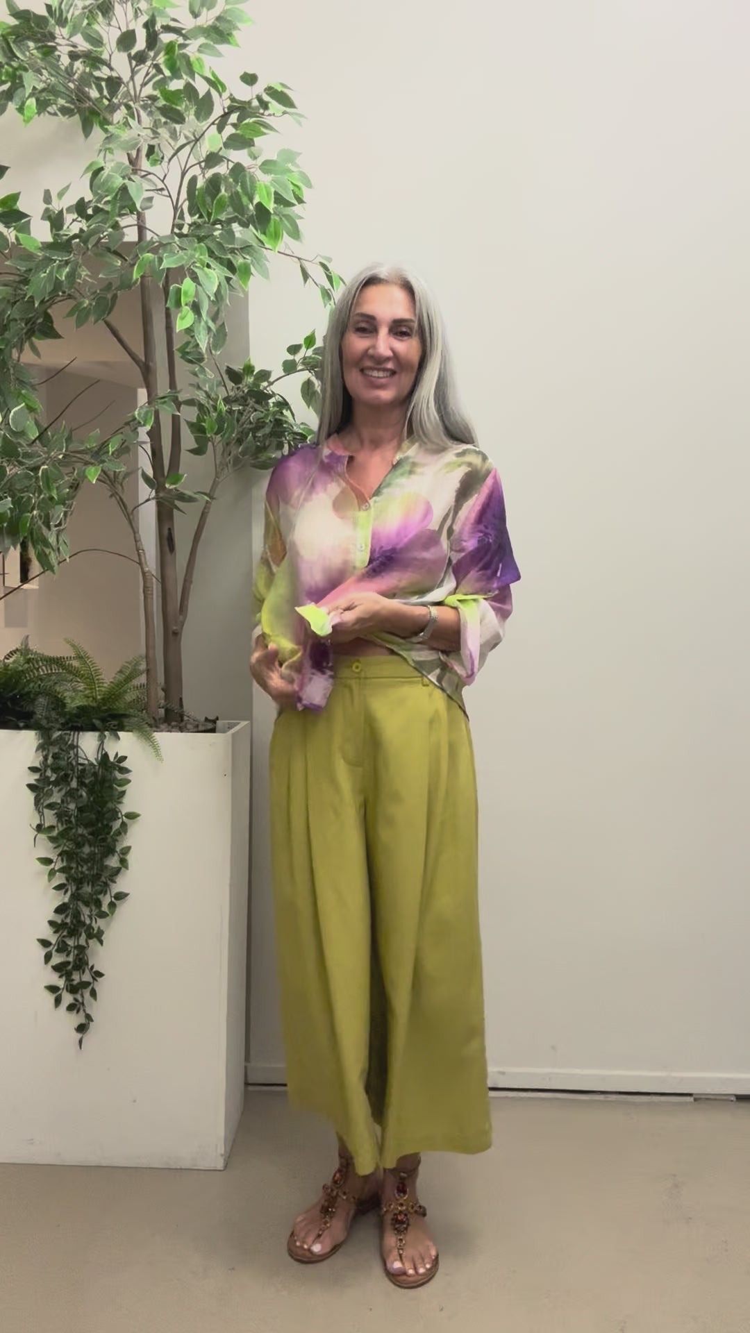 Camicia scatola fiore  Haveone Q503