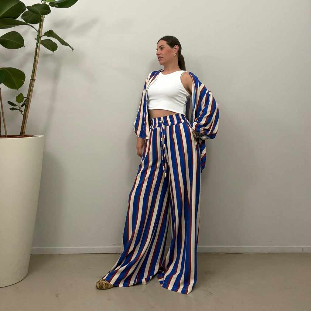 Pantalone righe Haveone
