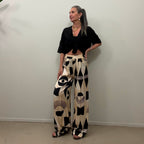Pantalone fantasia Eco fashion