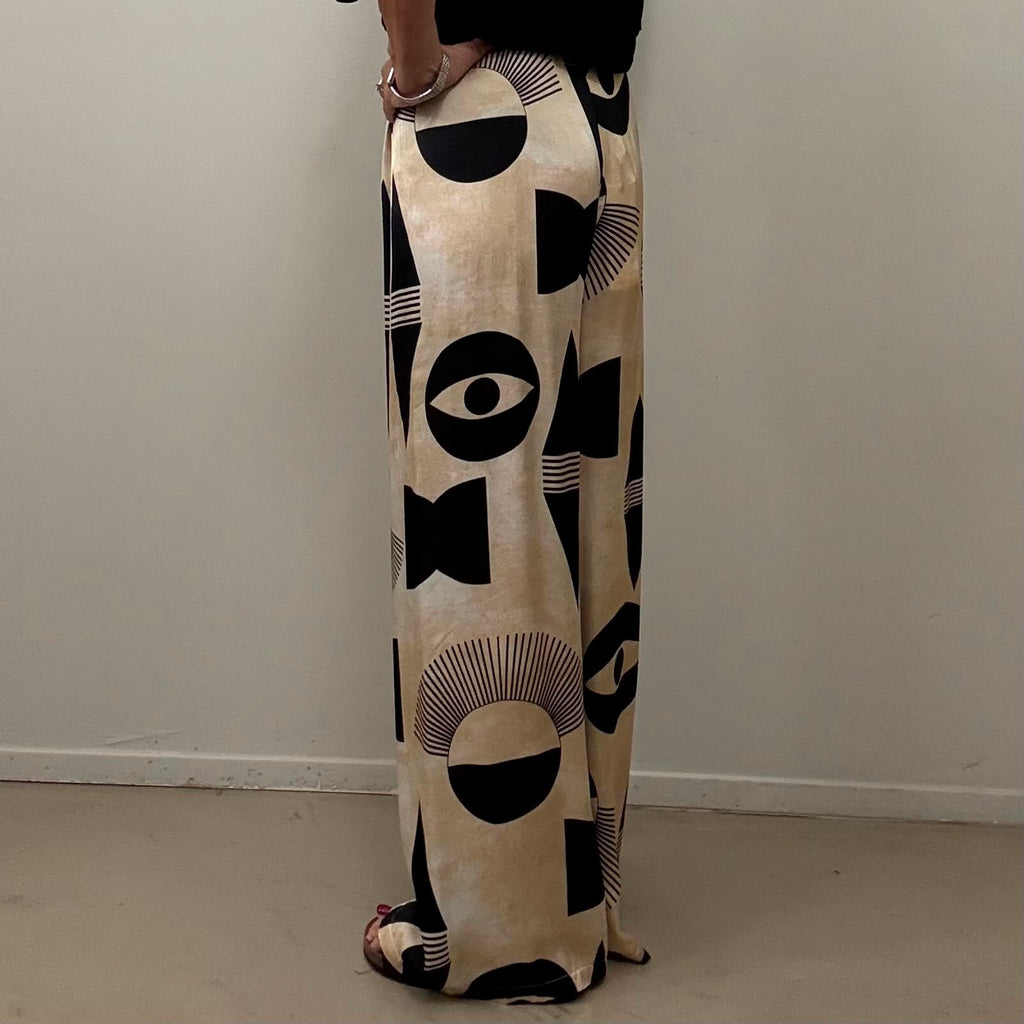 Pantalone fantasia Eco fashion