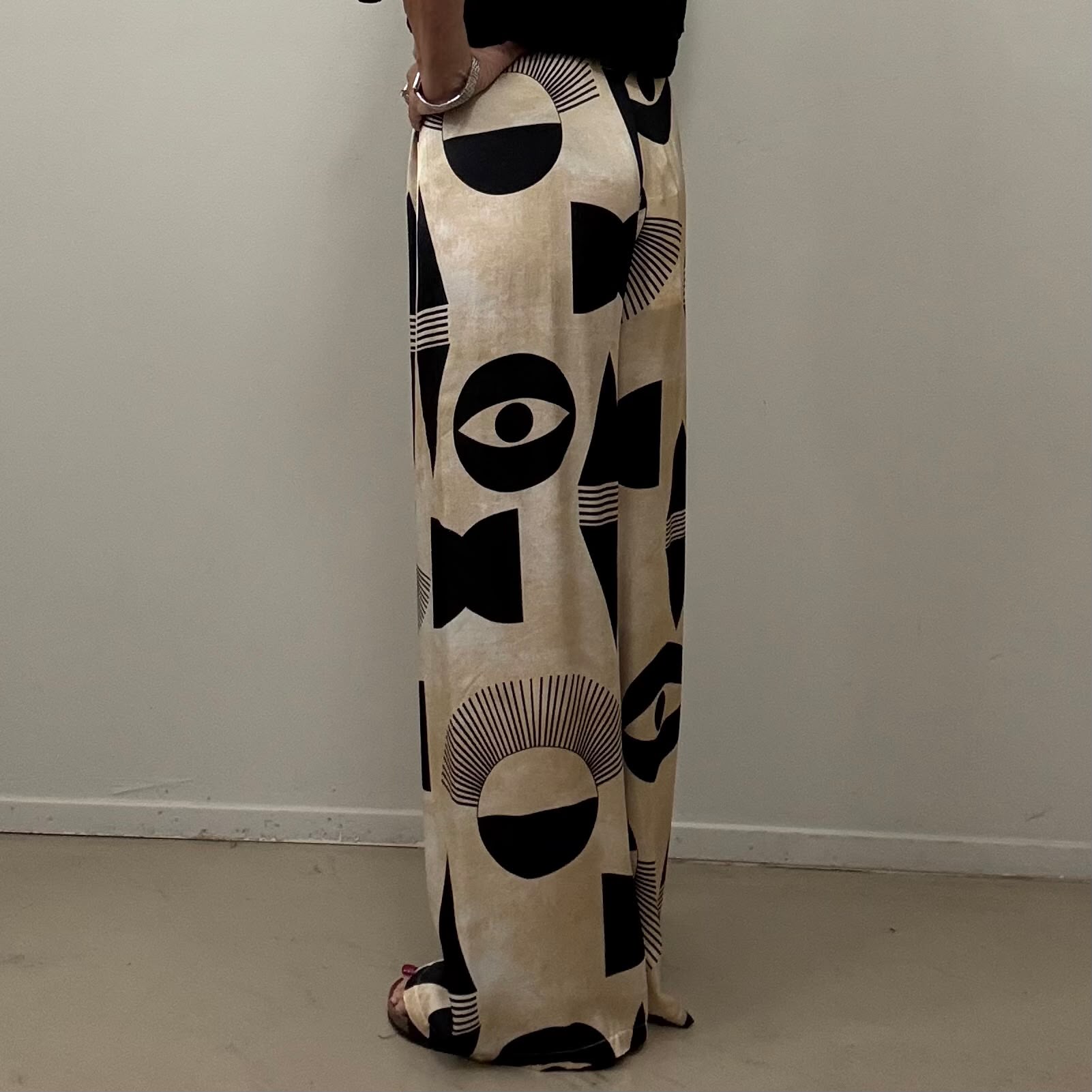 Pantalone fantasia Eco fashion