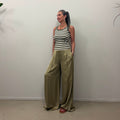 Pantalone palazzo Eco fashion