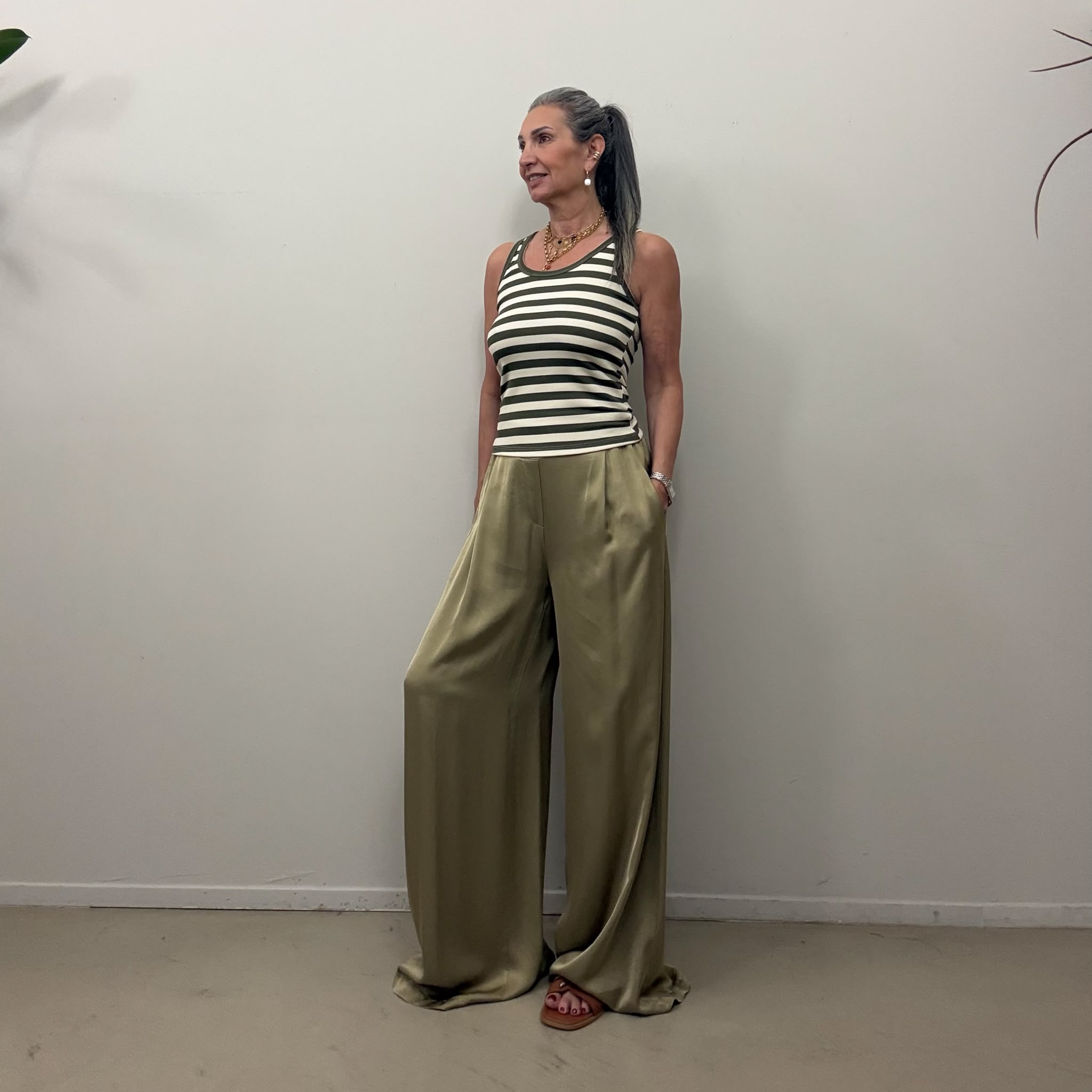 Pantalone palazzo Eco fashion