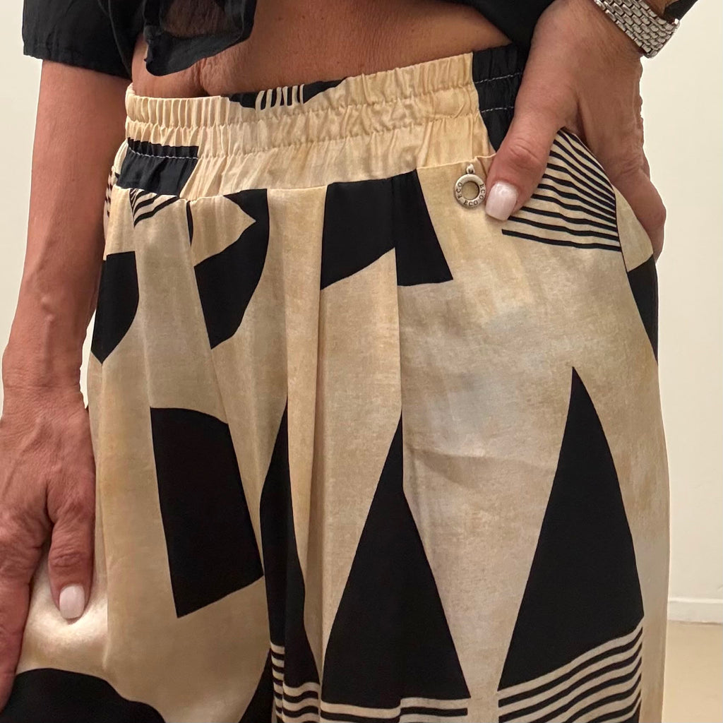 Pantalone fantasia Eco fashion