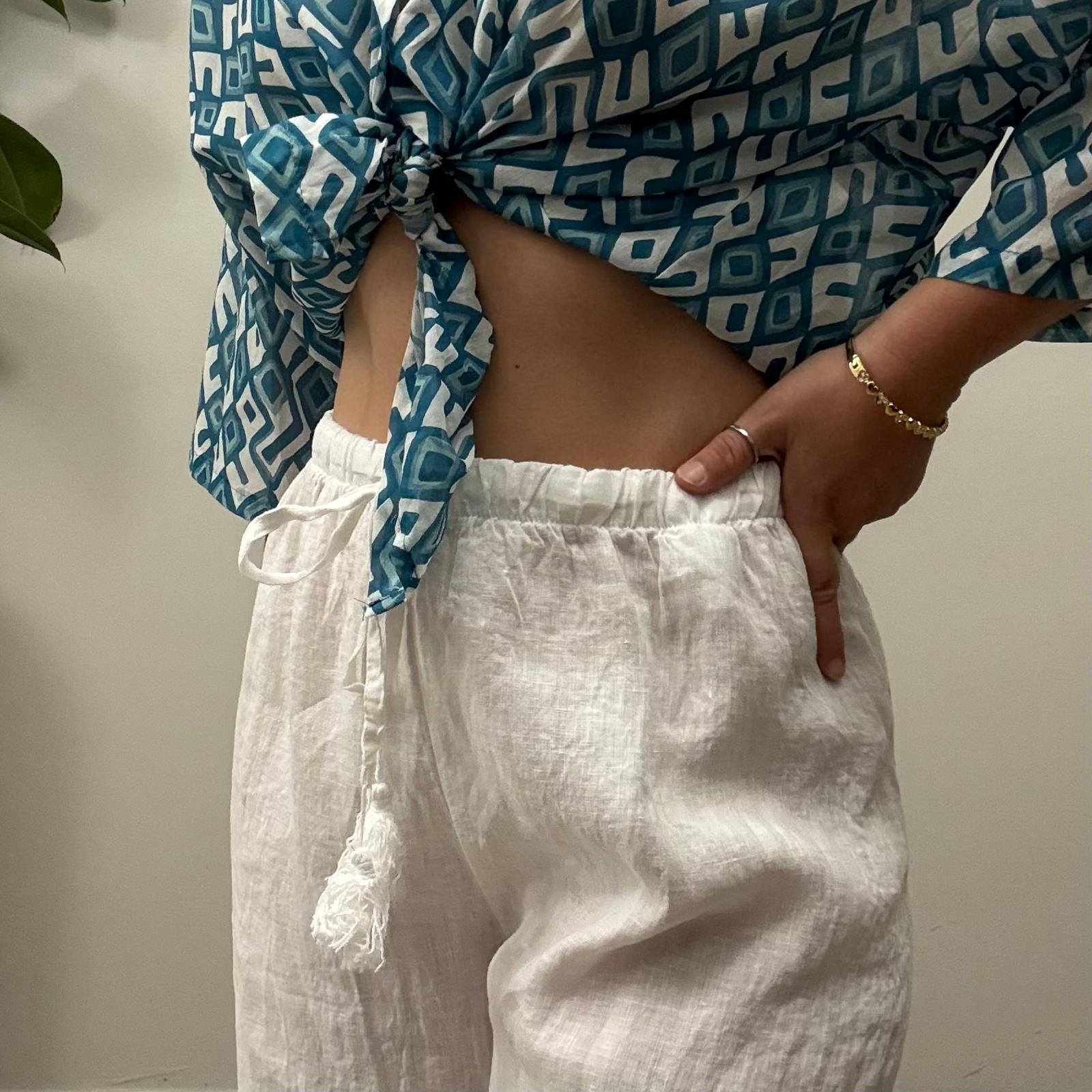 Pantalone dritto Tensione In