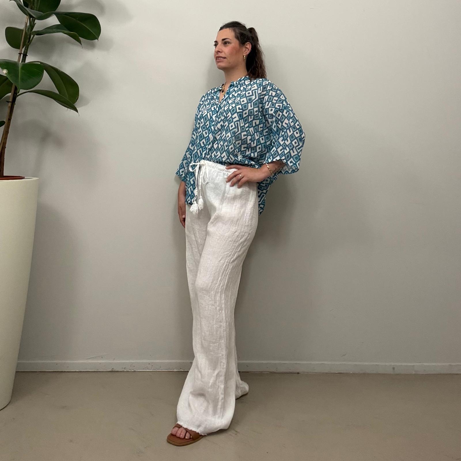 Camicia in mussola Tensione In