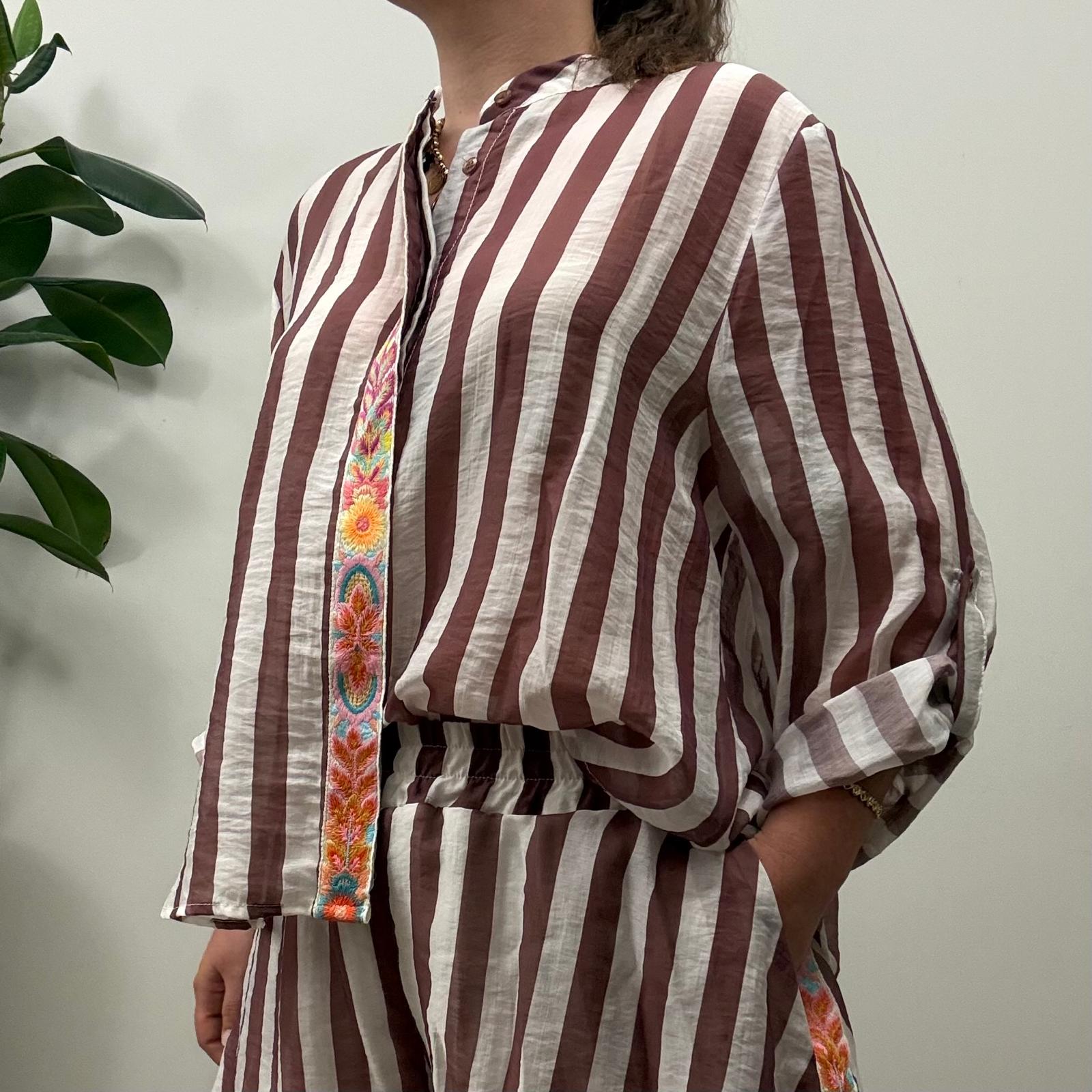 Camicia passamaneria Tensione In