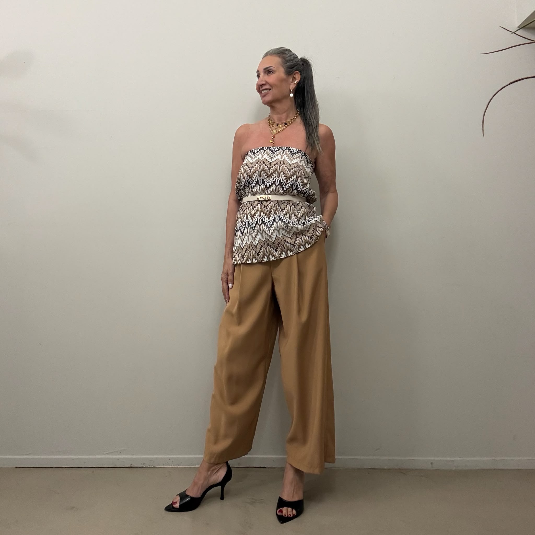 Top a fascia Tensione in