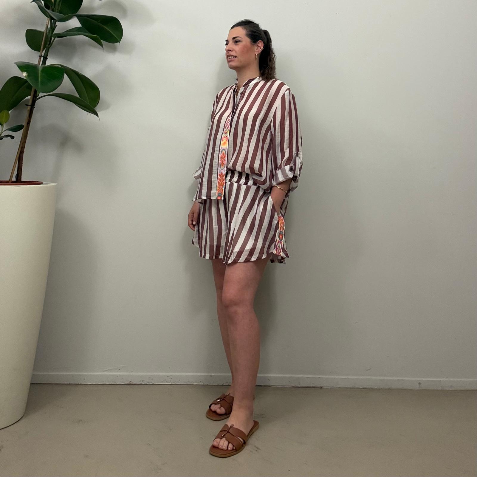 Camicia passamaneria Tensione In